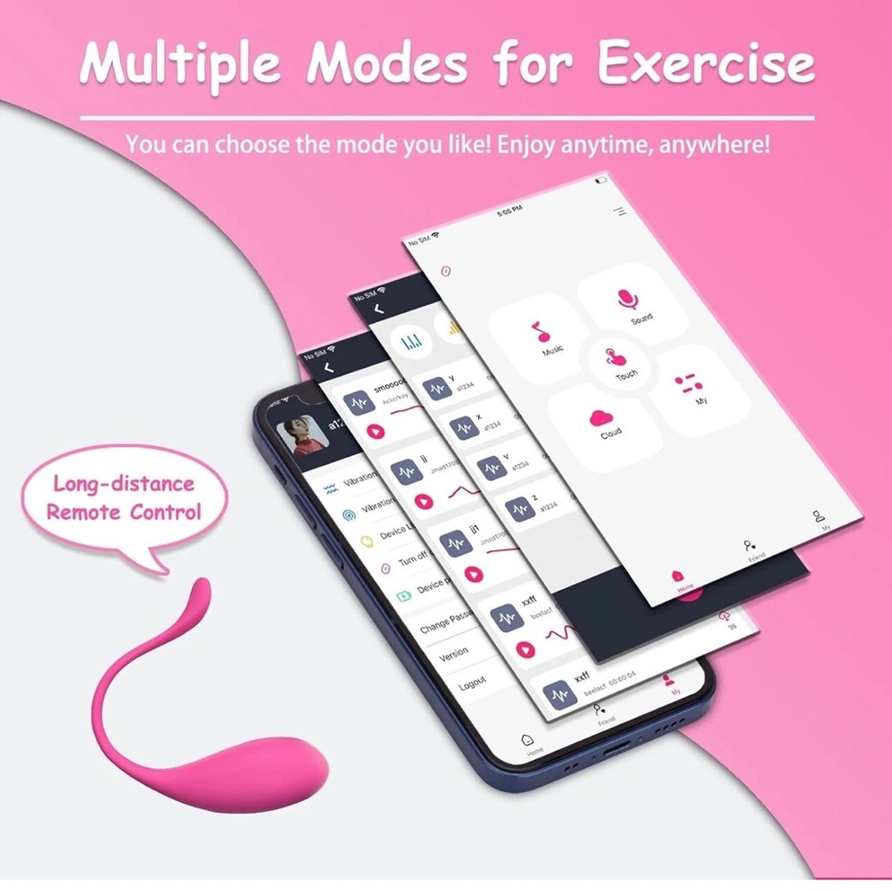 Pelvic Floor Trainer Bladder Control Long Distance App Remote Control - Picture 2 of 5